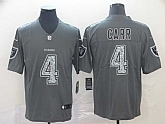 Nike Raiders 4 Derek Carr Gray Camo Vapor Untouchable Limited Jersey,baseball caps,new era cap wholesale,wholesale hats